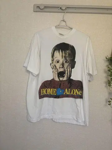 90s 싱글 스티치 홈 얼론 티셔츠 movie tee 펩시