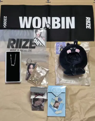 RIIZE WONBIN 토냥덕 원빈 굿즈 6종 세트