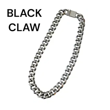 BLACK CLAW 316L 플랫 링크 체인 목걸이