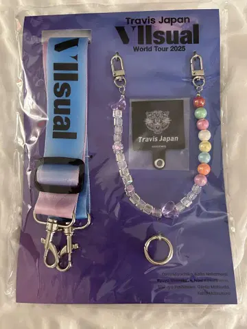 Travis Japan Vllsual 월드 투어 2025 스트랩