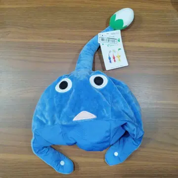 피크민 코스프레 파란색 모자