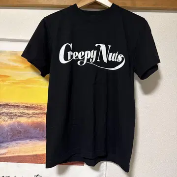Creepy Nuts 크리피너츠 조연남우상 T셔츠 블랙