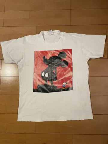 Mickey Mouse 파란 반바지 티셔츠 미키 디즈니