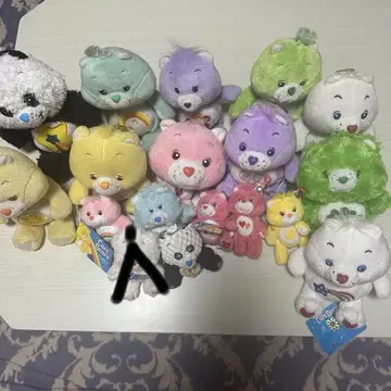 케어 베어 봉제 인형 세트 15개 이상