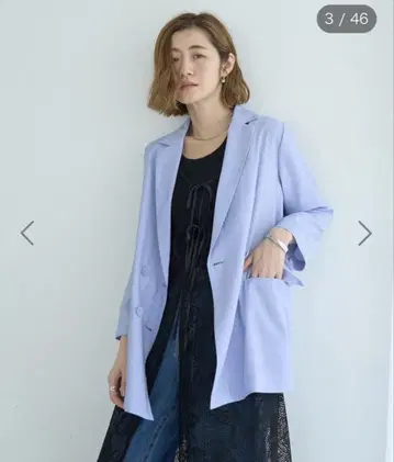 YECCAVECCA [접촉 냉감] COOL 셔츠 테일러드 자켓