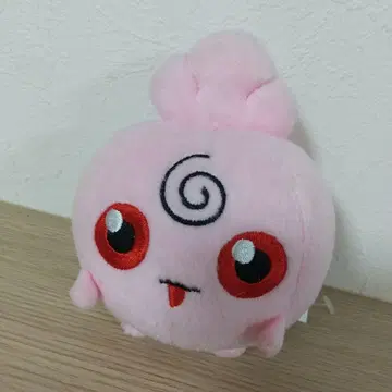 레트로 초기 푸딩 봉제 인형 TOMY
