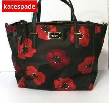 katespade 꽃무늬 나일론 숄더백