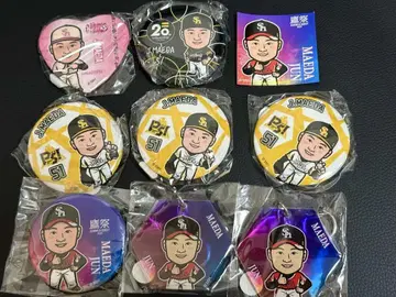 마에다 준 호크스 가챠 낱개 판매 (덤 스티커 포함)
