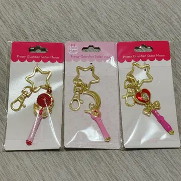세일러문 스토어 백 참 3개