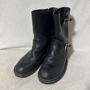 SLOW WEAR LION 크롬 엑셀 가죽 엔지니어 부츠
