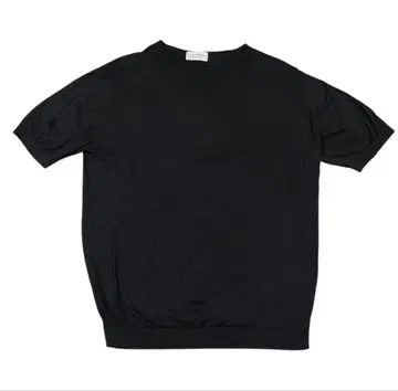 JOHN SMEDLEY 존스메들리의 반팔 니트 티셔츠 XL 사이즈 블랙
