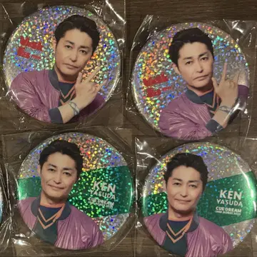 CUE 점보리 CDJ 야스다 켄 씨 캔뱃지