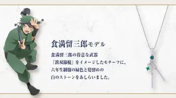 [미개봉] 극장판 닌타마 란타로 이미지 목걸이 컬렉션 켓마 도메사부로