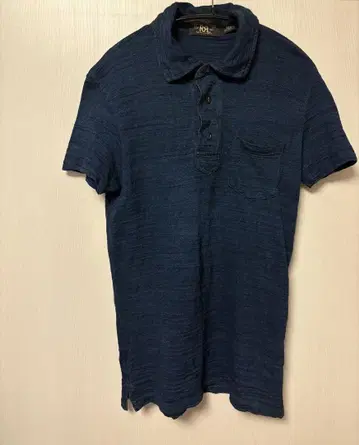 RRL Ralph Lauren 인디고 피케 셔츠
