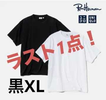 Ron Herman x UNIQLO T셔츠 블랙 XL 사이즈
