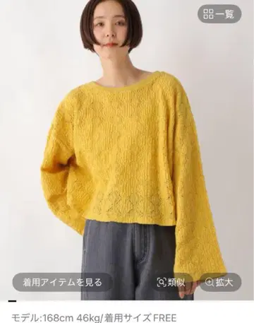 전체 레이스 숏 풀오버 렙심