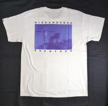 H&S L WHITE 티 S/S 미사용 하이드앤시크 셔츠