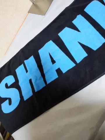 SHANK 타월 블랙 블루