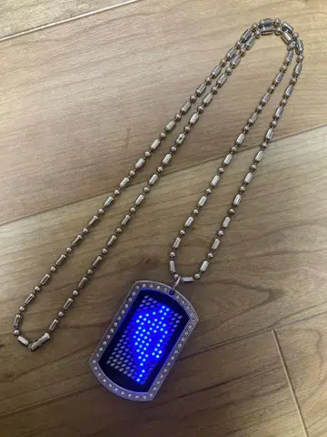 레어 00s led dogtag 도그택 라이트 avalanche