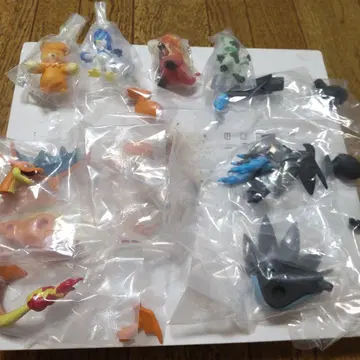 포켓몬스터 조립 가동 메가리자몽X 메가리자몽Y 가챠 미개봉
