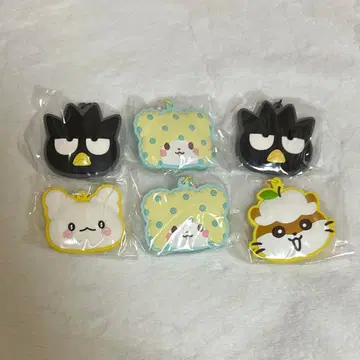 산리오 시크릿 러버 미러 키링