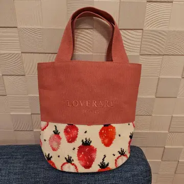 페일러 FEILER 스트로베리 도트 토트백
