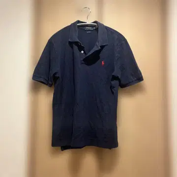 폴로 랄프 로렌 네이비 피케 셔츠 L