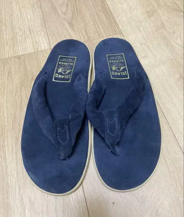 ISLAND SLIPPER 네이비 샌들 사이즈 8 에디피스 별주