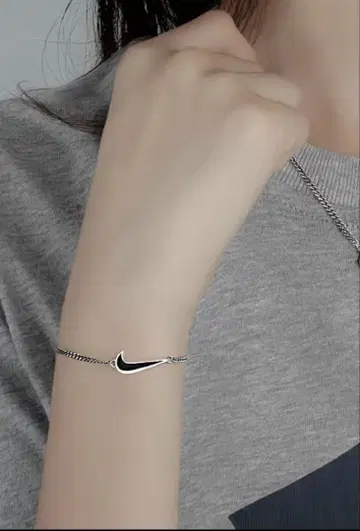 Nike 실버 925 발찌 남녀 공용