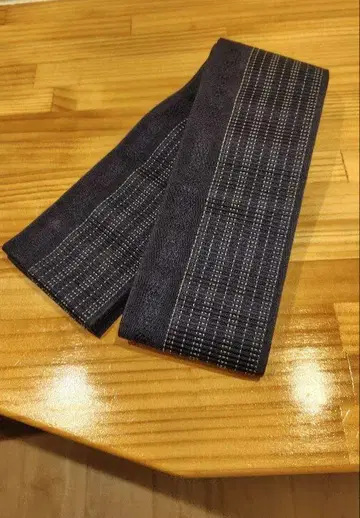 남성용 오비 순수 실크 다나카 타츠오