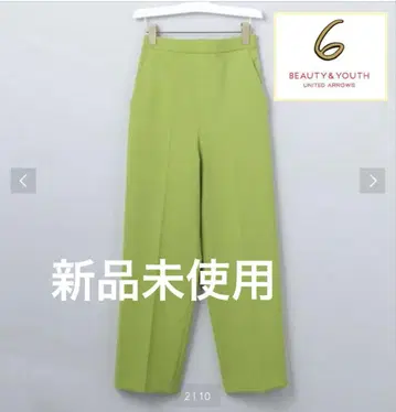 [미사용 새상품] 6 roku Zip pants Kelly 케리