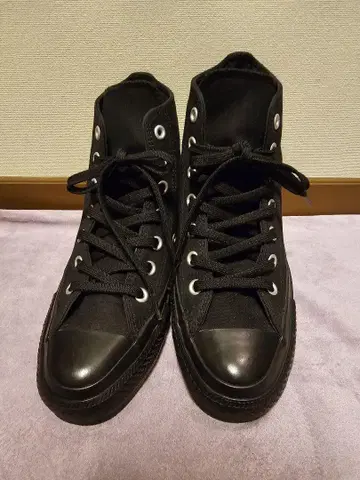 CONVERSE ALL STAR 하이컷 스니커즈 블랙