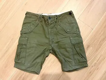 론 헤르만 빈티지 카고 숏팬츠 올리브 그린 RH
