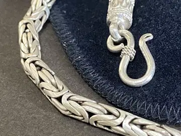 앤티크 목걸이 925 Silver 52cm 민족계 은제