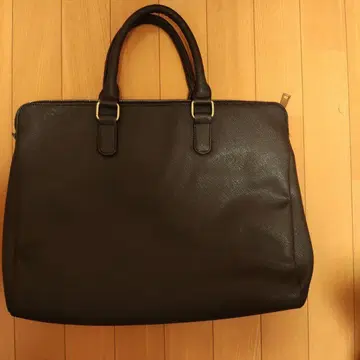 블랙 비즈니스 백 합성 피혁