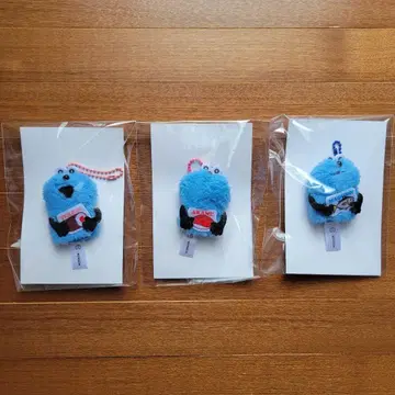 파펫 스슨 스시로 콜라보 손가락 인형 아카미 마구로 텟카 3세트