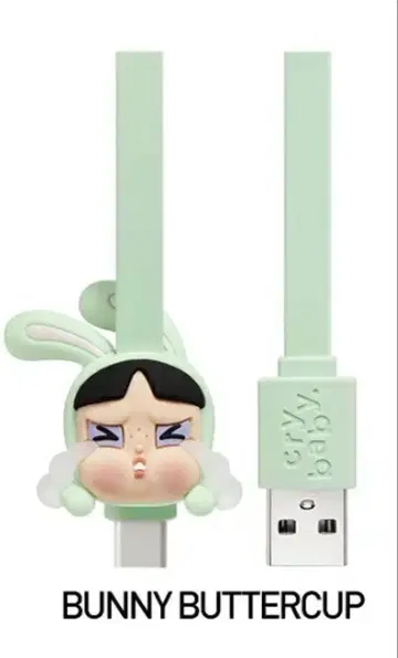 CRYBABY x 파워퍼프걸 Cable type-C