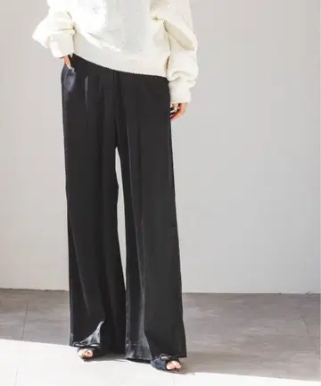 [ Noble ] 루나 새틴 컴포트 팬츠