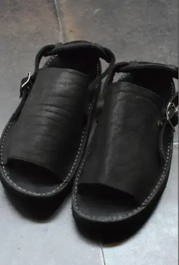 BACKLASH 가죽 샌들 미사용 새상품 tokyo sandal 콜라보
