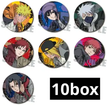 NARUTO 돌풍전 트레이딩 캔뱃지 스케이터 ver. 10box