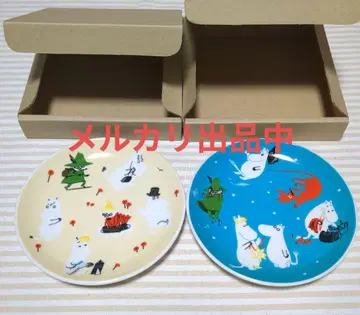 무민 마켓 플레이트 세트