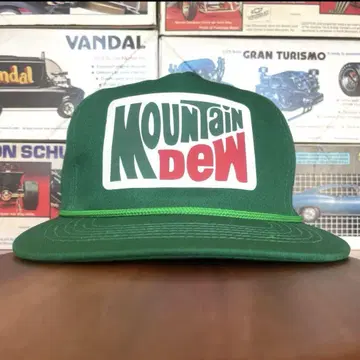 새 상품 캡 그린 Mountain Dex 아메카지 cotton