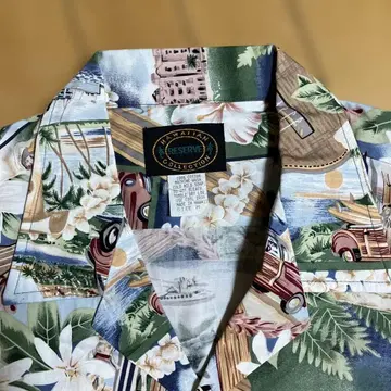 HAWAIIAN RESERVE 알로하 셔츠 M