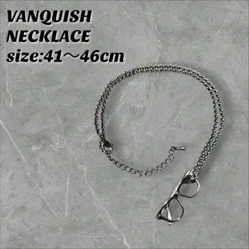 VANQUISH 뱅퀴시 안경 디자인 목걸이 41~46cm
