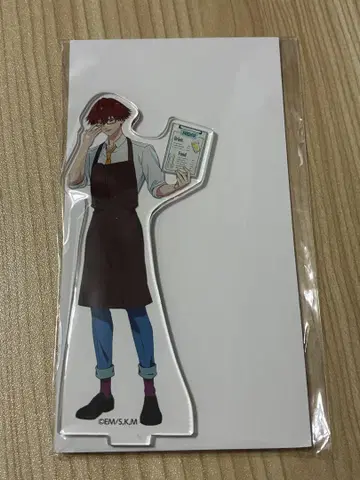 망각 배터리 치하야 슌페이 아크릴 스탠드 망각 배터리 카페