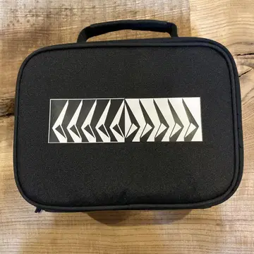 volcom 보관 케이스 블랙 로고