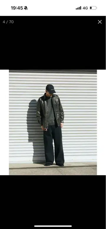 블랙 데님 팬츠 저널 스탠다드