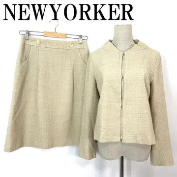 NEWYORKER 뉴요커 스커트 수트 베이지 11AR B9518