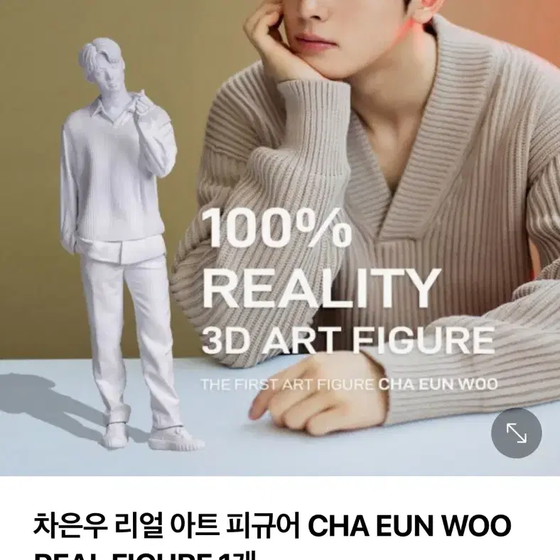 チャウヌ リアリティ アート フィギュア　CHA EUN-WOO CHA EUN-WOO ART FIGURE – Korea Box