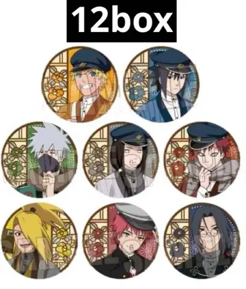 NARUTO 질풍전 트레이딩 캔뱃지 서생풍 ver. 12box